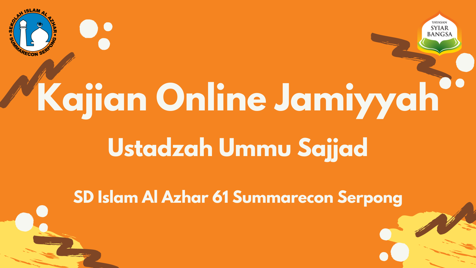 Kajian Online Jamiyyah Ustadzah Ummu Sajjad